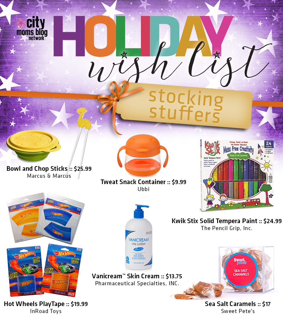 2016 Gift Guide For The Stocking - City Moms Blog Network Holiday Wish List
