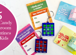Non-Candy Valentines for Kids to Pass Out in their Classroom