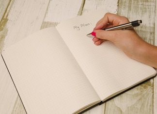 empty notebook - simplify - city mom collective